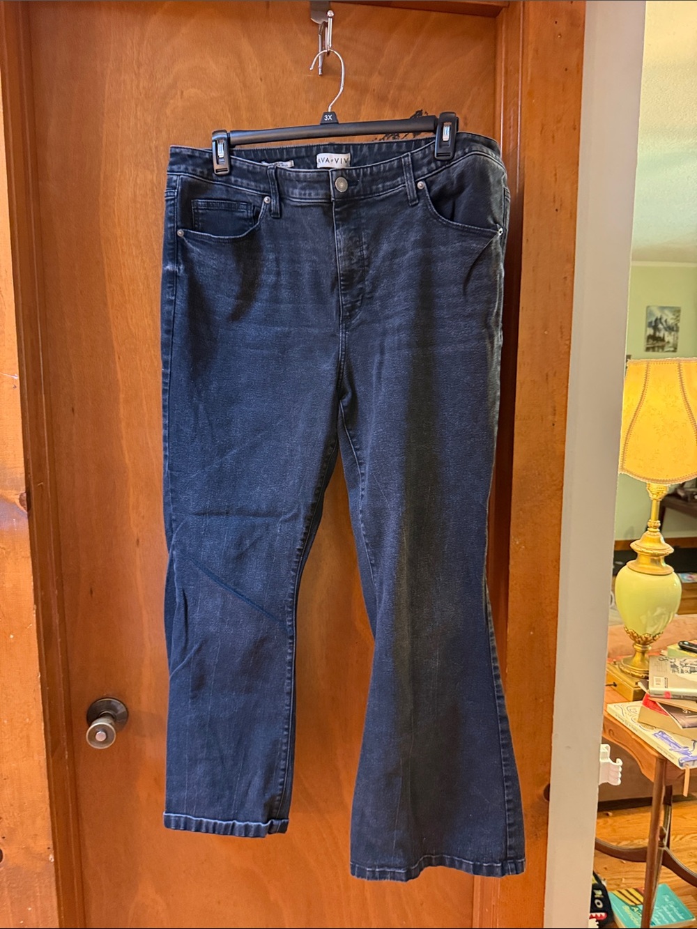 Avalon Women's Black Flare Jeans